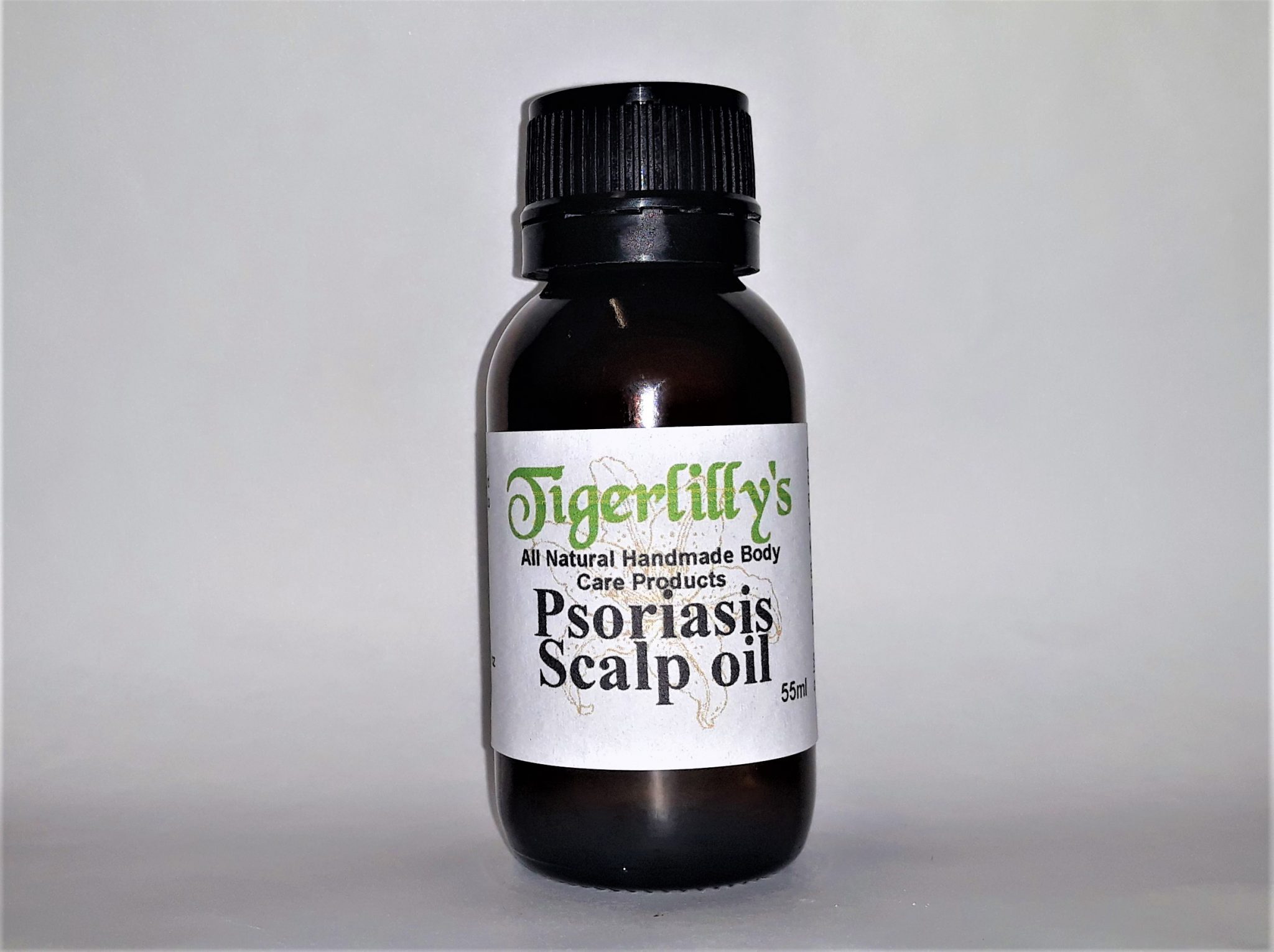 Psoriasis Scalp oil Tigerlilly's Natural Skin Care Products and Soaps